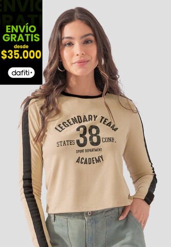 Camibuzo Mujer Latte Atypical 111186 Atypical