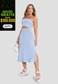 Vestido Mujer Azul Claro Atypical 106872 de Atypical