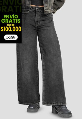 Jean Mujer Negro Atypical 107110 Atypical