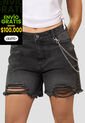Short Mujer Negro Atypical 105380 de Atypical