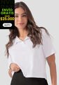 Polo Mujer Blanco Atypical 111185 de Atypical