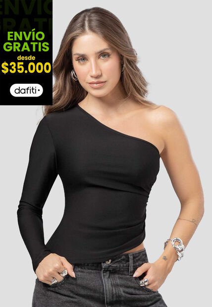 Blusa Mujer Negro Atypical 111932