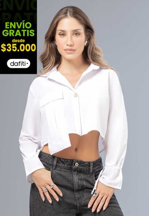 Camisa Mujer Blanco Atypical 111936