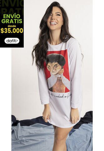 Vestido Corto Juvenil Blanco Atypical 1338 Atypical