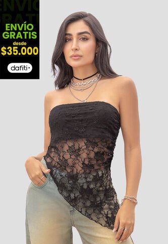 Blusa Mujer Negro Atypical 106602 Atypical