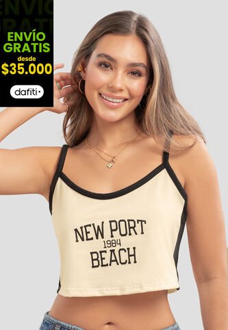 Camiseta Mujer Caqui Atypical 105475 Atypical