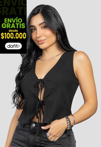 Blusa Mujer Negro Atypical 113879 Atypical