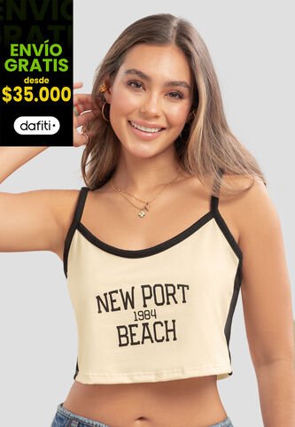 Camiseta Mujer Caqui Atypical 105475 Atypical