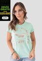 Camiseta Mujer Azul Atypical 104511 de Atypical