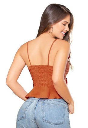 Blusa Mujer Naranja Atypical 82979