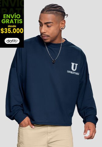 Camibuzo Hombre Azul Atypical 104418 Atypical