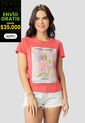 Camiseta Mujer Coral Atypical 102190 de Atypical