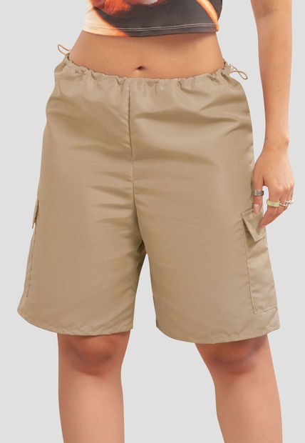 Bermuda Short Mujer Caramelo Atypical 105480
