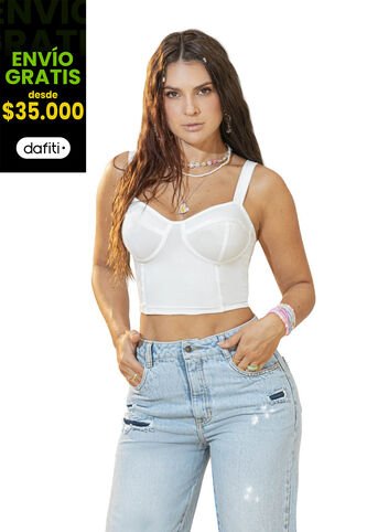 Camiseta Mujer Blanco Atypical 34747 Atypical