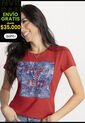 Camiseta Juvenil Rojo Atypical 1527 de Atypical