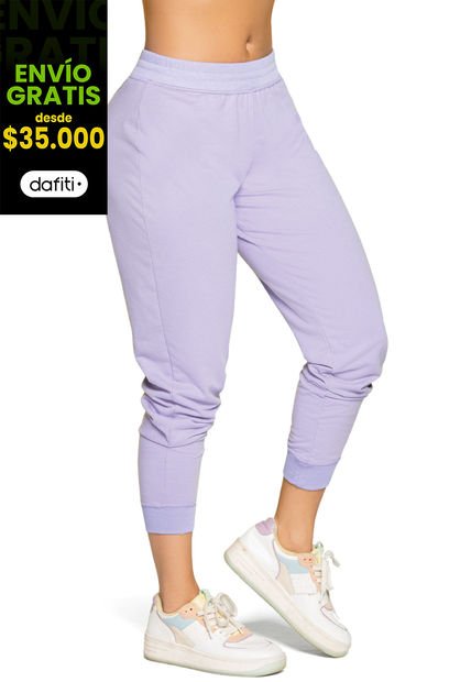 Jogger Mujer Lila Atypical 32805