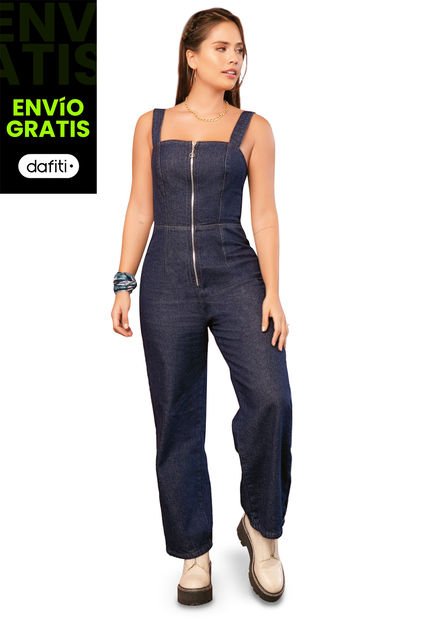 Enterizo Largo Mujer Azul Atypical 31526