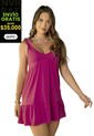 Vestido Corto Mujer Fucsia Atypical 90945 de Atypical