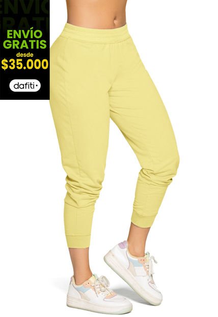 Jogger Mujer Amarillo Atypical 32805