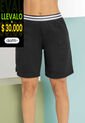 Bermuda Short Mujer Negro Atypical 101953 de Atypical