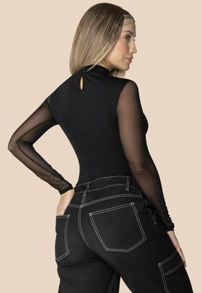 Body Mujer Negro Atypical 4559