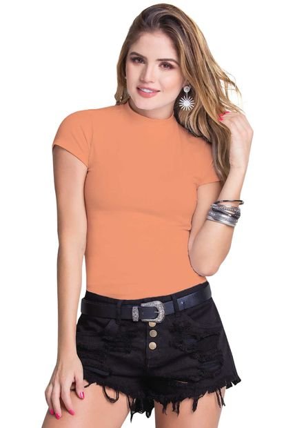 Camiseta Mujer Naranja Atypical 68821
