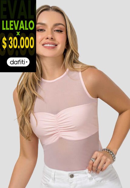 Blusa Mujer Rosa Atypical 113973