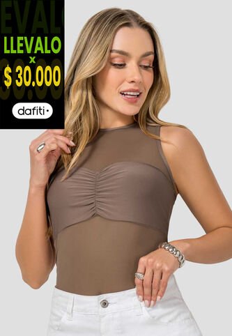 Blusa Mujer Chocolate Atypical 113973 Atypical