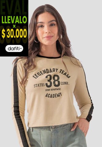 Camibuzo Mujer Latte Atypical 111186 Atypical