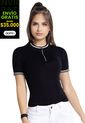 Blusa Juvenil Femenino Negro Atypical de Atypical