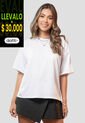 Camiseta Mujer Blanco Atypical 104940 de Atypical