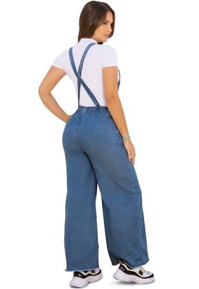 Overall Largo Mujer Azul Atypical 93579
