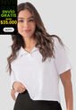 Polo Mujer Blanco Atypical 111185 de Atypical