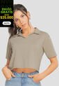 Polo Mujer Café Pardo Atypical 107878 de Atypical