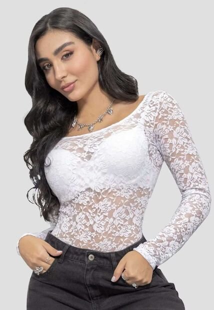 Body Mujer Blanco Atypical 110789
