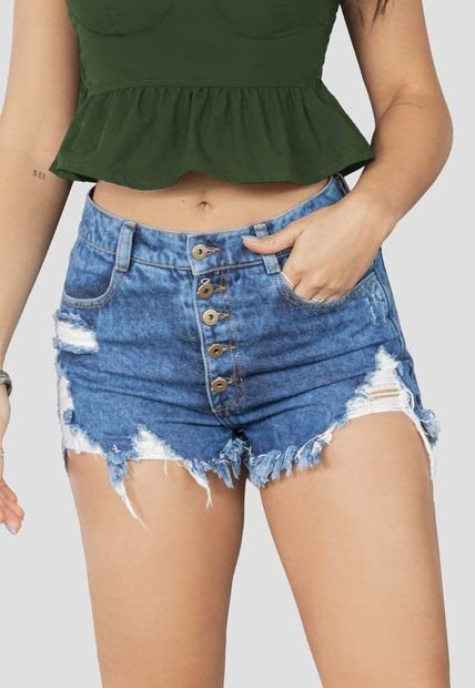Short Mujer Azul Atypical 263