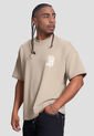 Camiseta Hombre Beige Atypical 104417 de Atypical