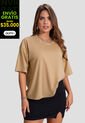 Camiseta Mujer Beige Atypical 103898 de Atypical