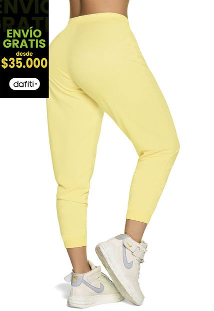 Jogger Juvenil Amarillo Pastel Atypical 3828
