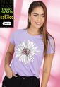 Camiseta Mujer Lila Atypical 8374 de Atypical