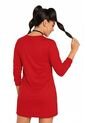Vestido Corto Mujer Rojo Atypical 34743 de Atypical