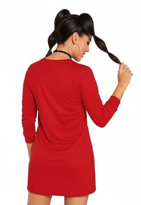 Vestido Corto Mujer Rojo Atypical 34743