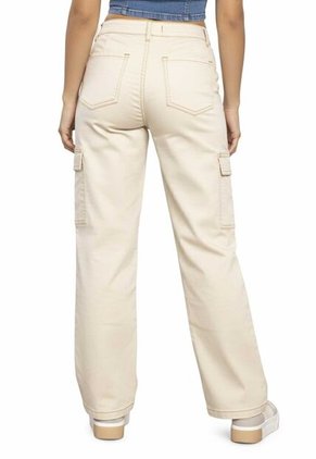 Pantalón Mujer Marfil Atypical 5488