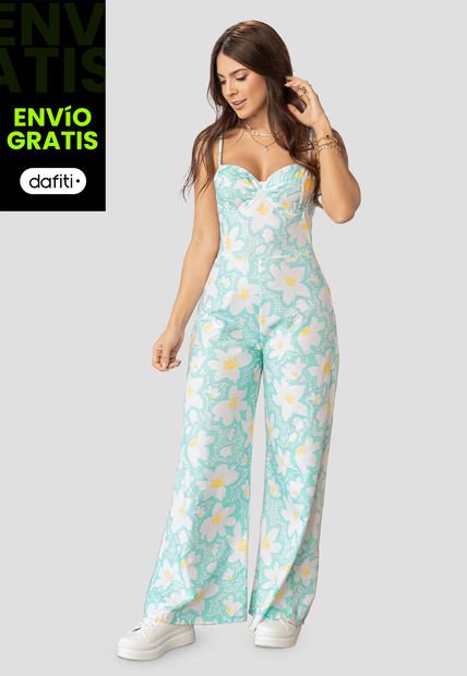 Enterizo Largo Mujer Multicolor Atypical 100126