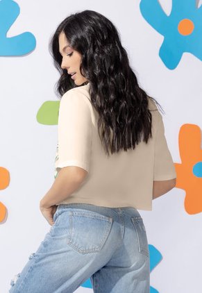 Camisa Mujer Caqui Atypical 100677