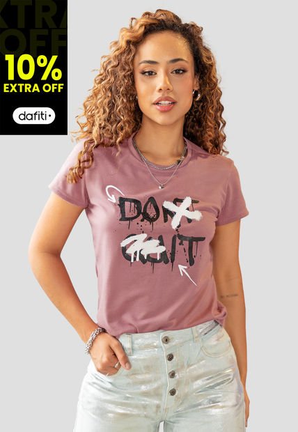 Imagen de Camiseta Mujer Palo De Rosa por Atypical