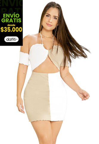 Vestido Caramelo Mp 33792 Atypical