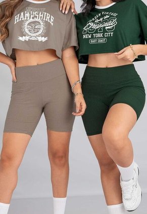 Ciclista Paq X2 Mujer Bicolor Atypical 113281