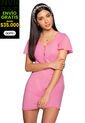 Vestido Corto Mujer Rosa Atypical 32582 de Atypical
