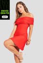 Vestido Corto Mujer Rojo Atypical 112491 de Atypical